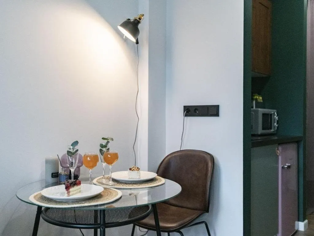 Green studio 4 гостей в центре города