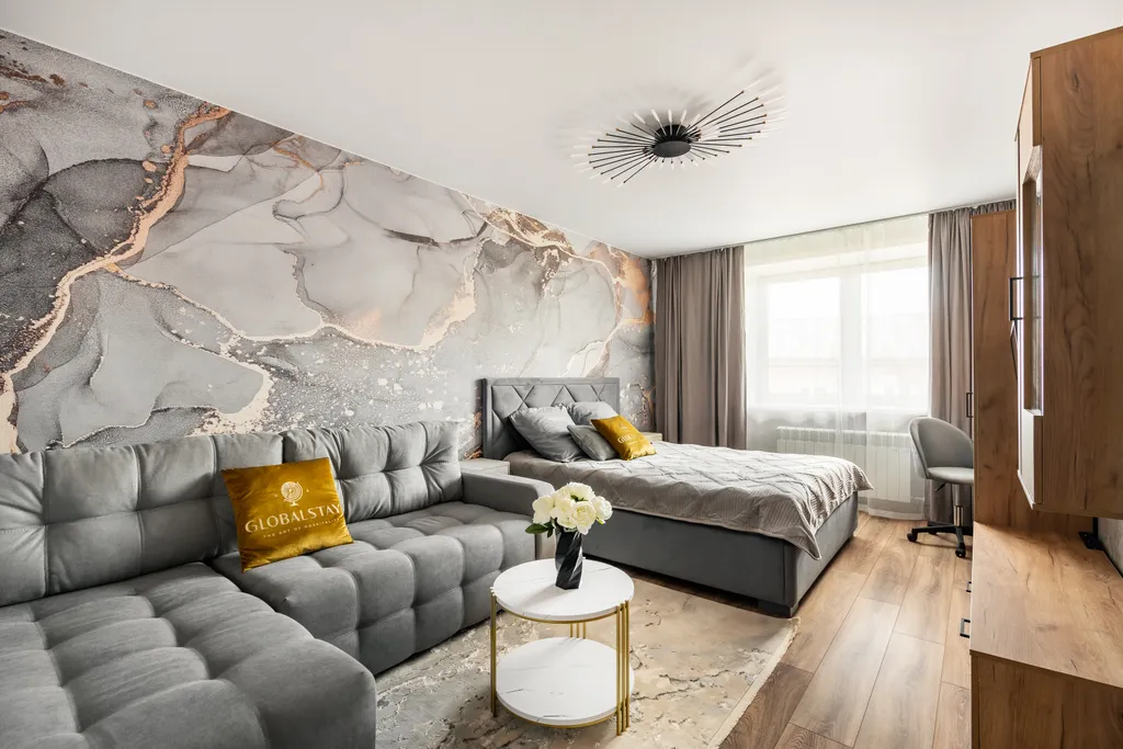 Солнечная 1-комнатная квартира на набережной Днепра — аренда посуточно в Смоленск