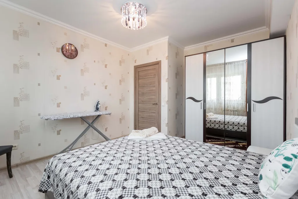 Светлая квартира рядом с парком Горького