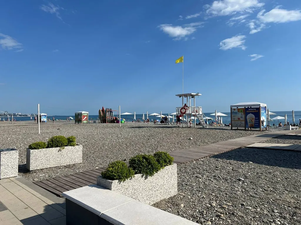 Уютная студия у моря