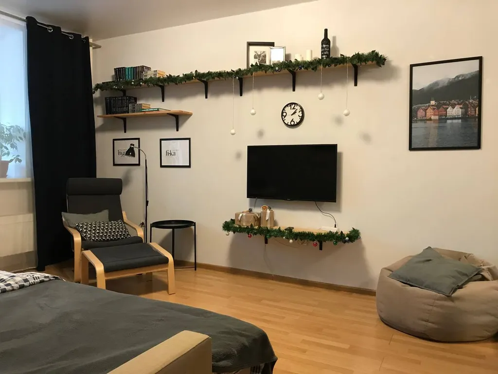 Diy квартира в географическом центре