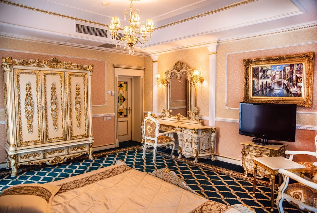 Президентский люкс 2х комнатный номер с видом на море и балконом