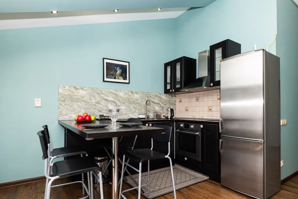 Просторная квартира с видом на горы