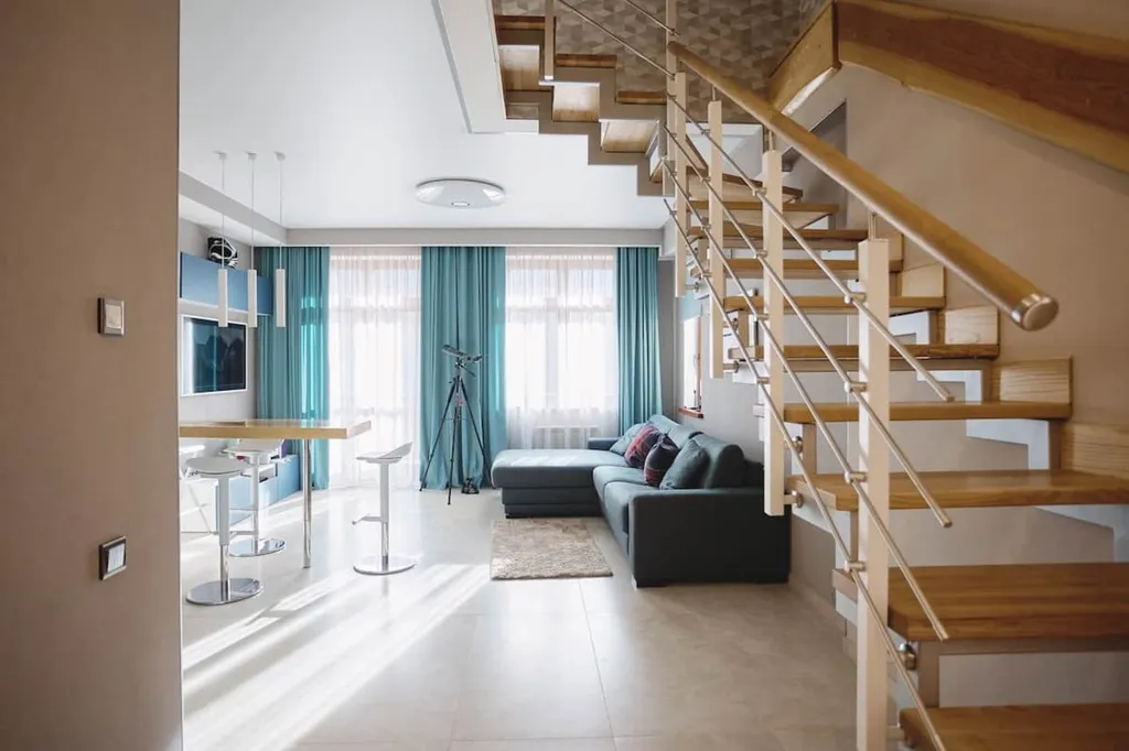 Апартамент райдера с видом на горы