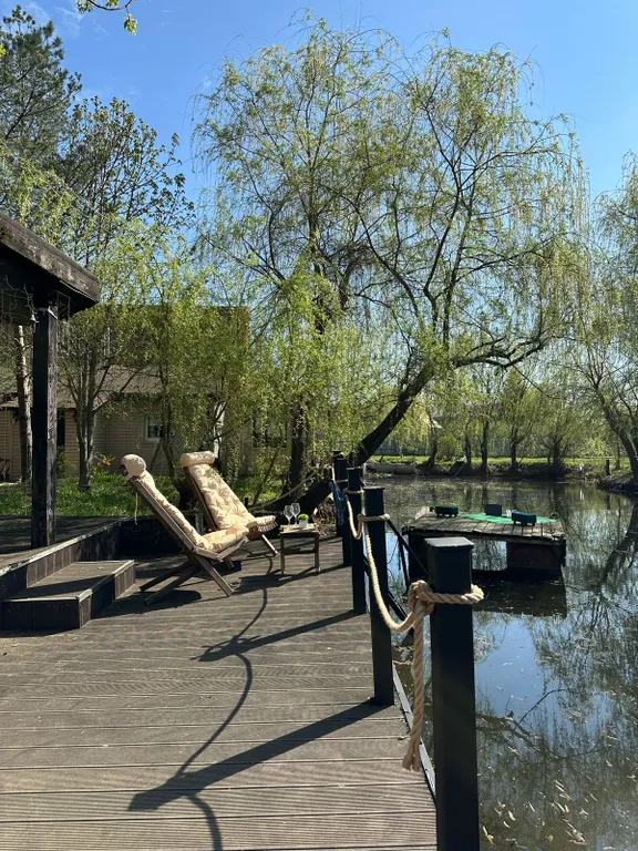 Коттедж Дом с баней, барбекю зоной и большой беседкой — Новый Городок