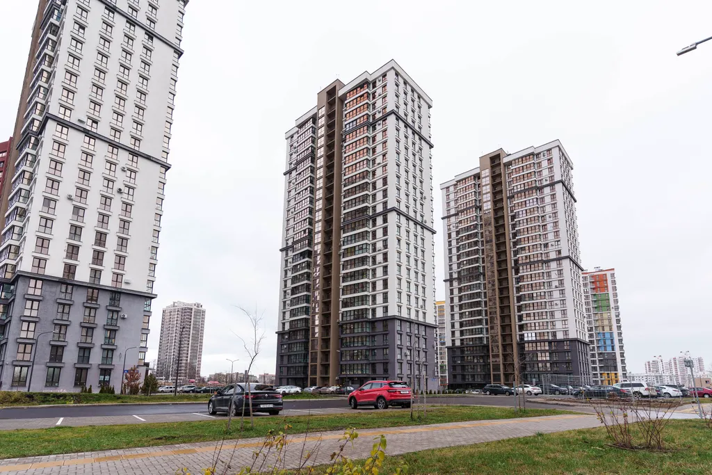 Апартаменты с видом на город в районе Минск мир