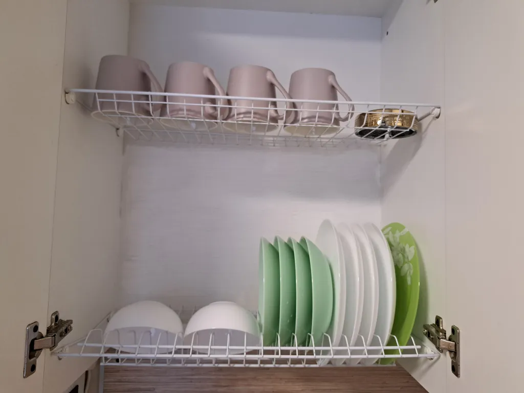 Просторная однушка с кроватью и смарт ТВ