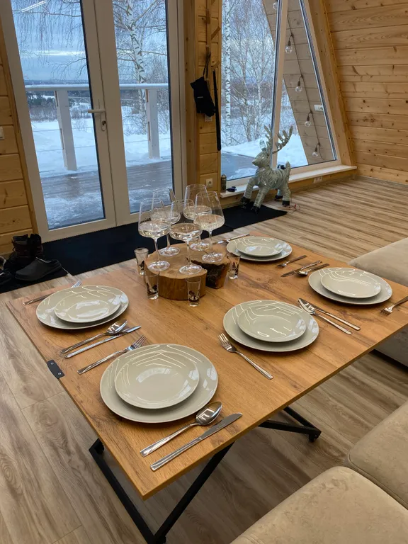 Глэмпинг 90m2 — чан, кухня, Wi-Fi
