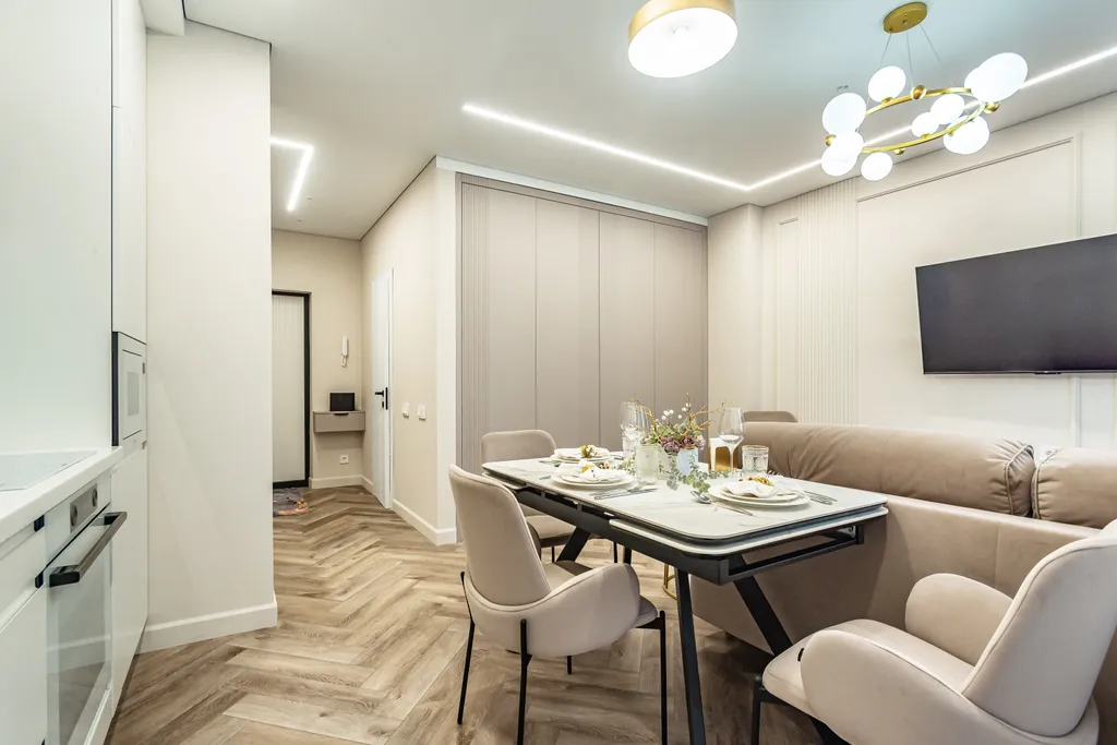 Дизайнерская евродвушка на 4 человека в центральной части города