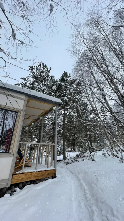 Апартаменты в лесу, с видом на горы