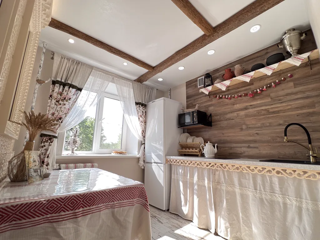 Апартаменты “Обитель Плёсъ” в стиле русской избы