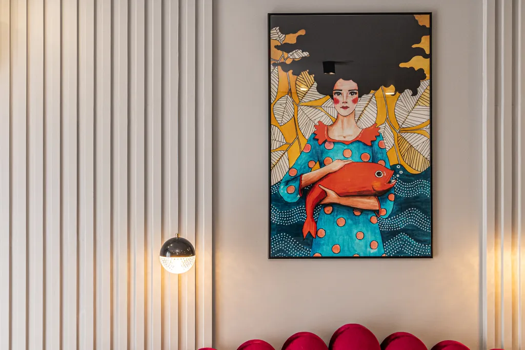 Квартира люкс в центре с панорамным видом кроватью king size и Алисой