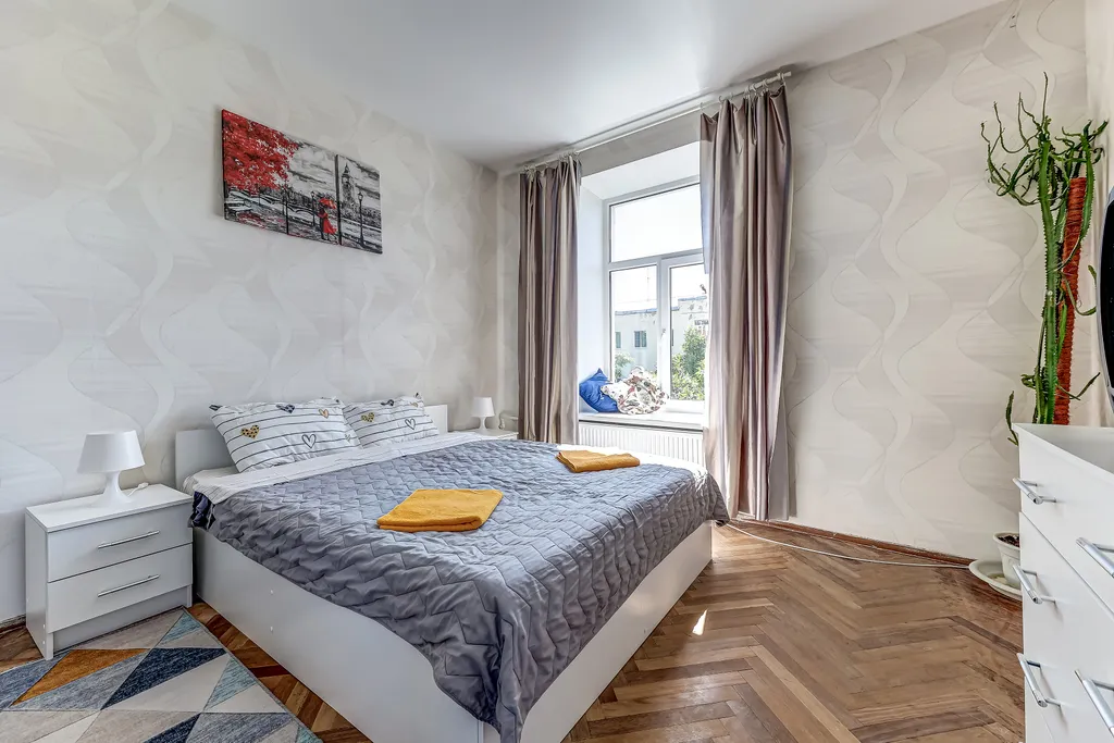 Квартира Уютная просторная квартира в центре — Санкт-Петербург