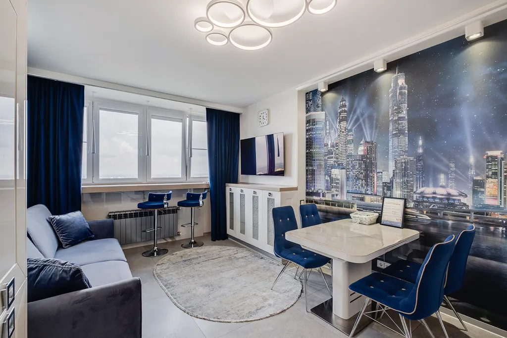 Функциональная квартира с видом на город