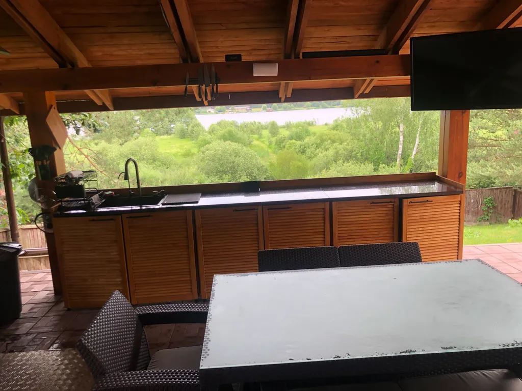 Дом с баней на берегу Волги