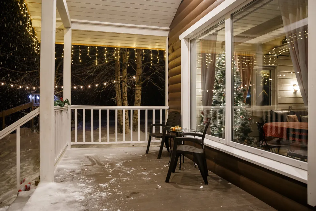 Коттедж в Карелии с сауной и видом на озеро