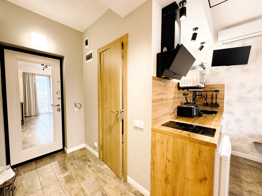 Студия 14 с видом на горы