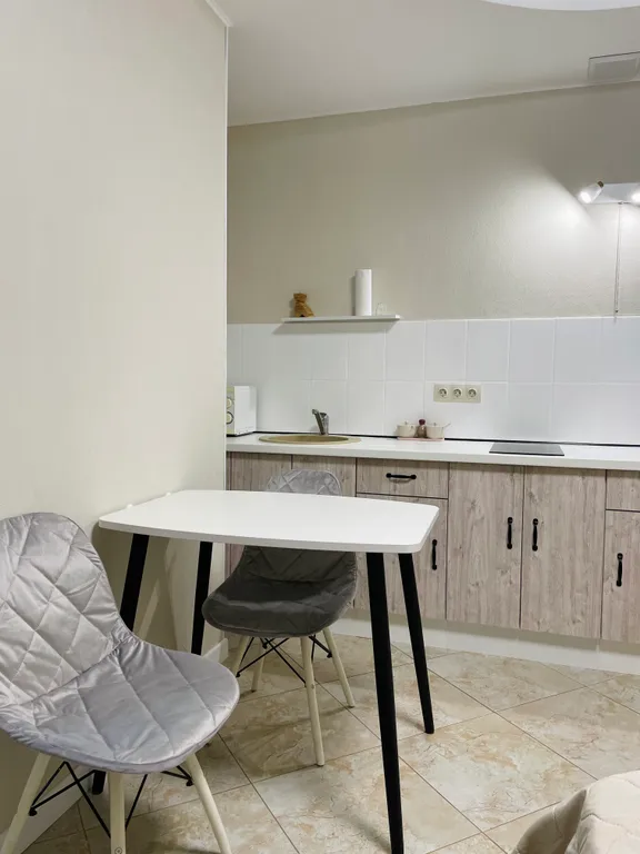 Квартира Уютная большая квартира-студия с ванной и балконом — Сапроново