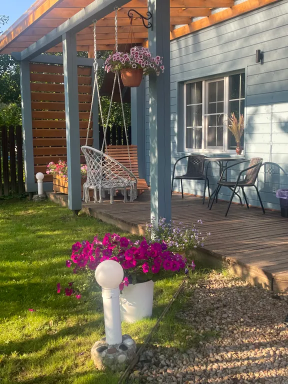 Коттедж Дом-баня в поселке около залива — Лебяжье