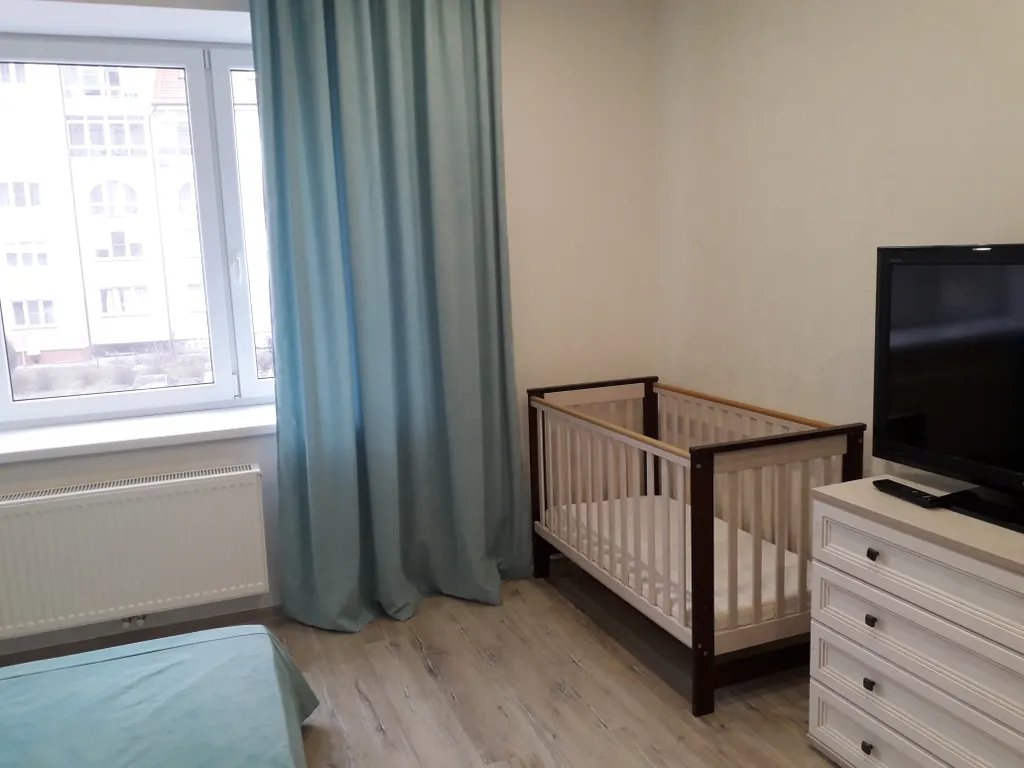 Квартира Уютная квартира с детской кроваткой — Зеленоградск