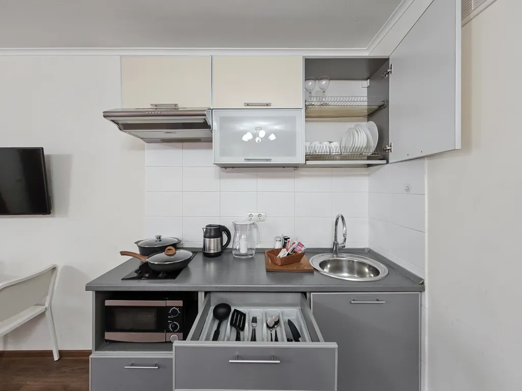 Просторная уютная студия в центре города