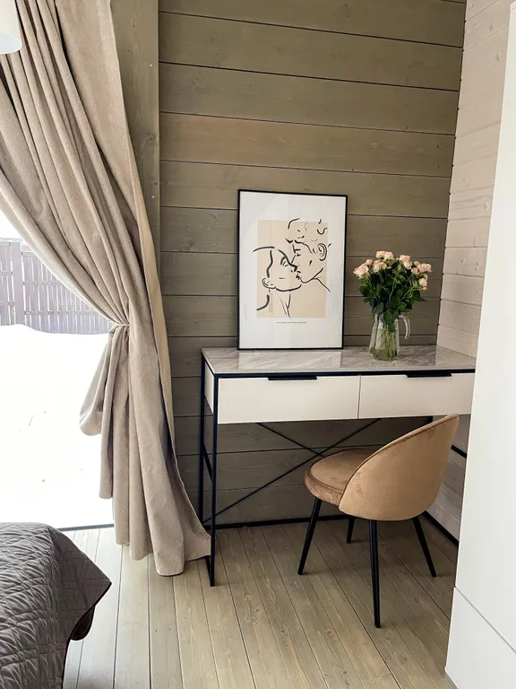 Коттедж Панорамный дом с сауной у заповедника — Семеновское