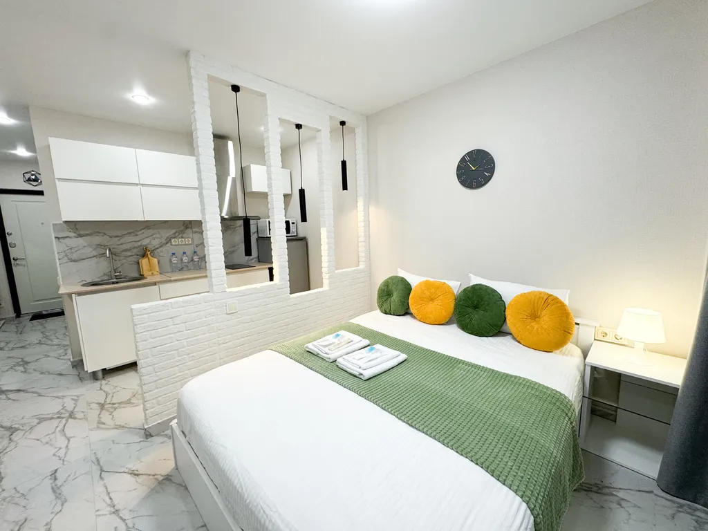 Квартира Квартира Апартамент с бесконтактным самозаселением в любое время — Лобня