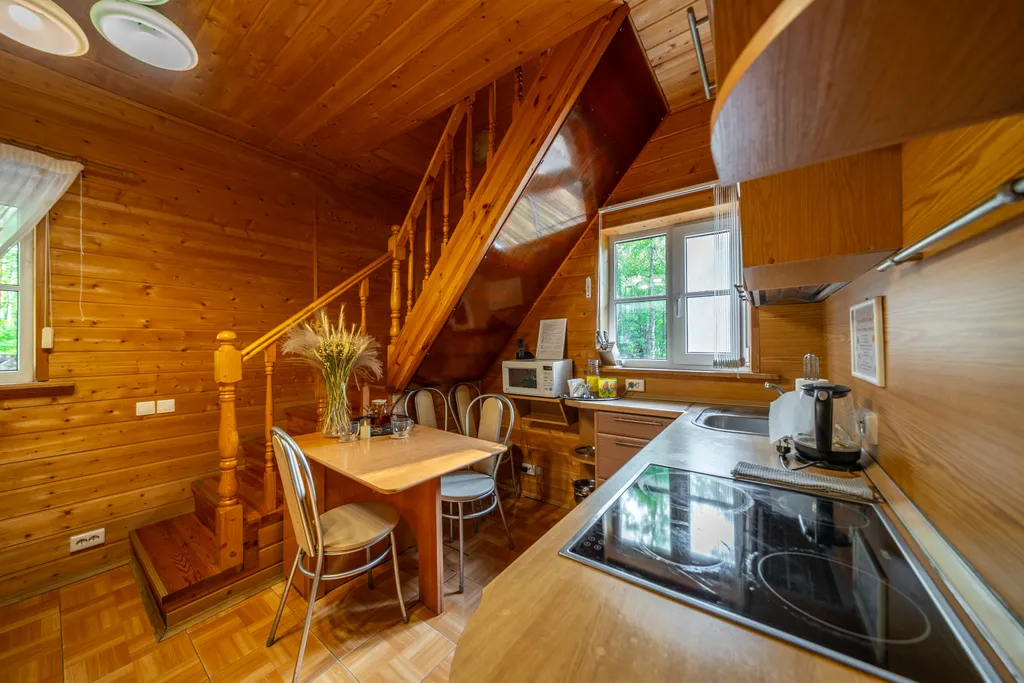 Малый коттедж с сауной