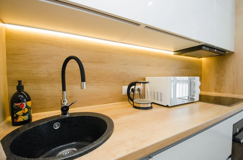 Светлая квартира с красивым видом на город рядом с центром