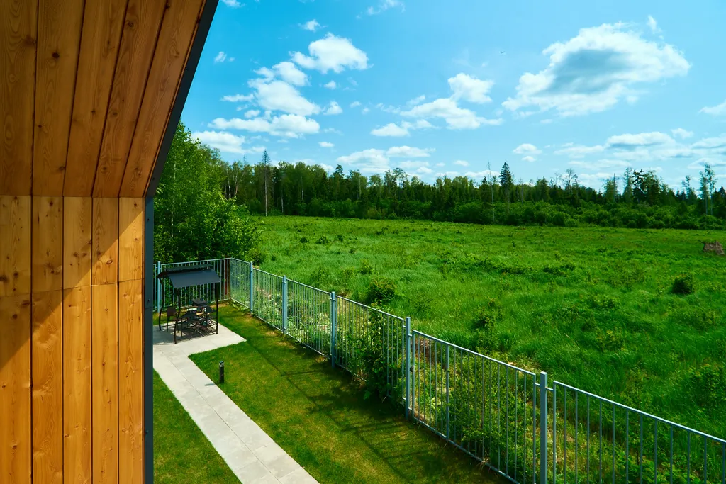 Коттедж Барнхаус с баней, видом на лес — Истра