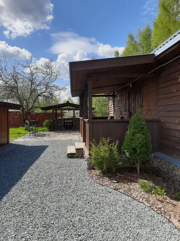 Дом с сауной в деревне