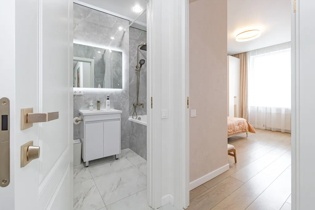 Апартамент с 2 спальнями рядом с Хан шатром