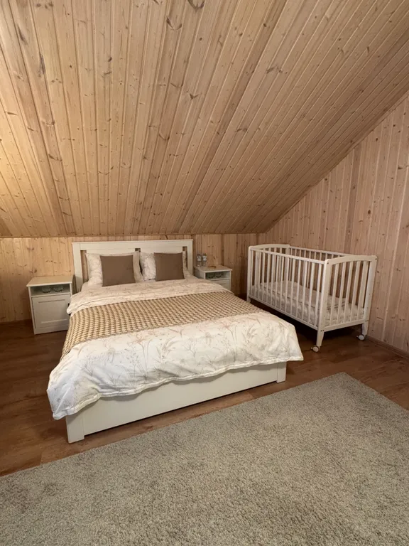 Коттедж с сауной и зоной BBQ