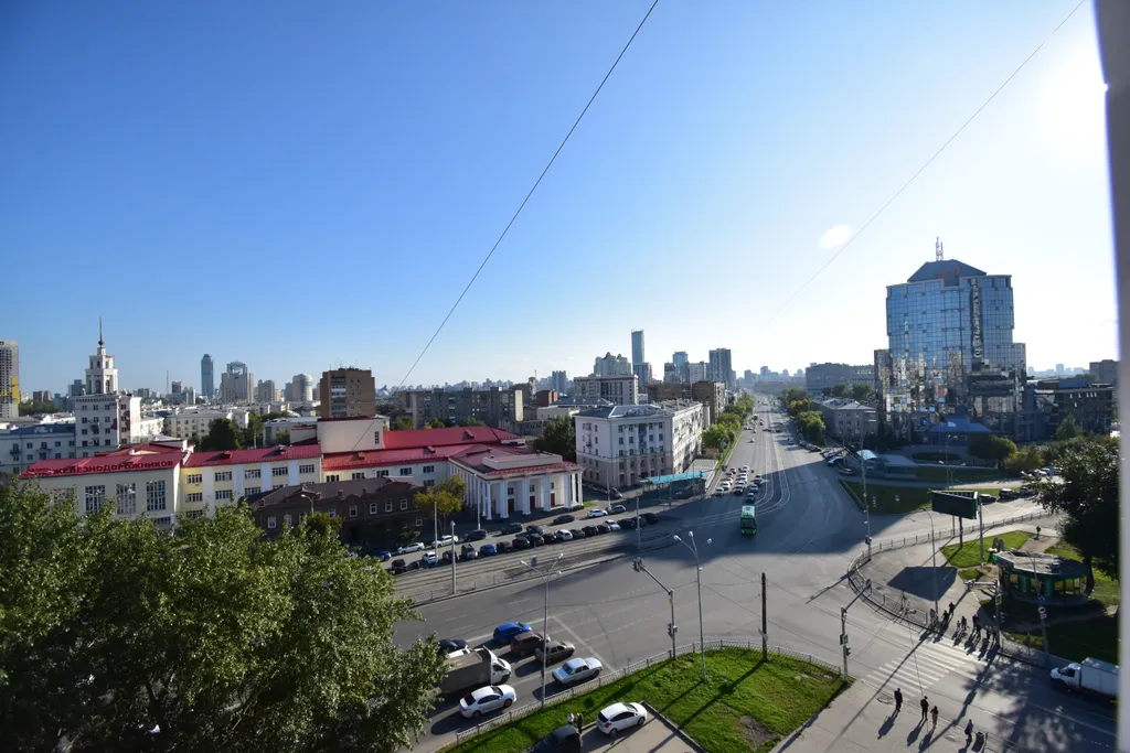 Квартира Квартира Студия с видом на центр города — Екатеринбург