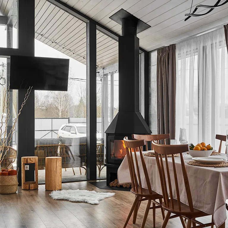 Коттедж Домик в Матрешках с камином и сауной — Ягунино