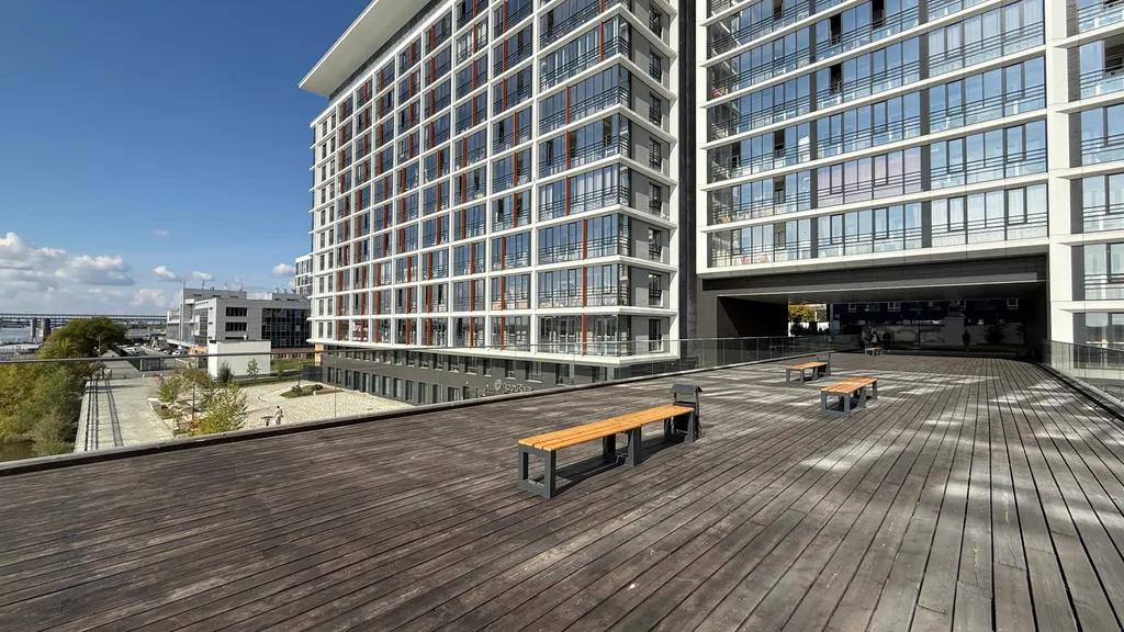 Квартира Квартира Hugge Place | Студия с видом на обь — Новосибирск