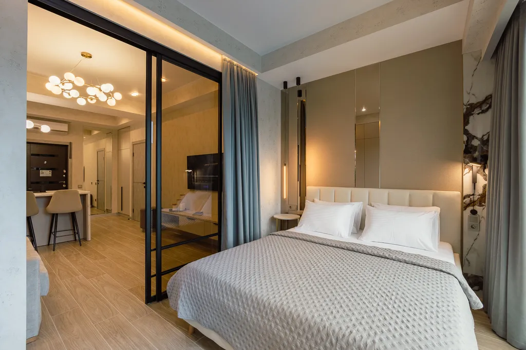 Стильная видовая квартира в приморском парке