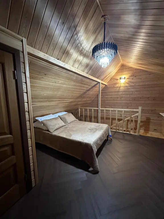 Атмосферное шале с видом на город и на горы