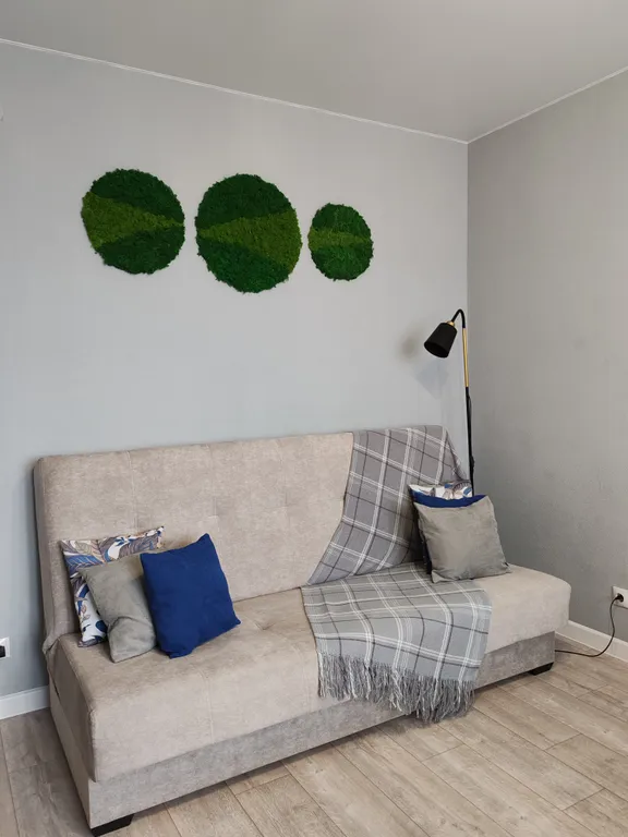 Уютная квартира в новом доме с кондиционером и бойлером