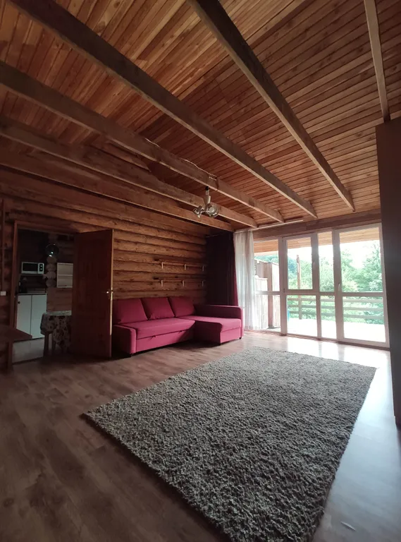 Дом 40m2 — чан, терраса 40m2, вид на горы