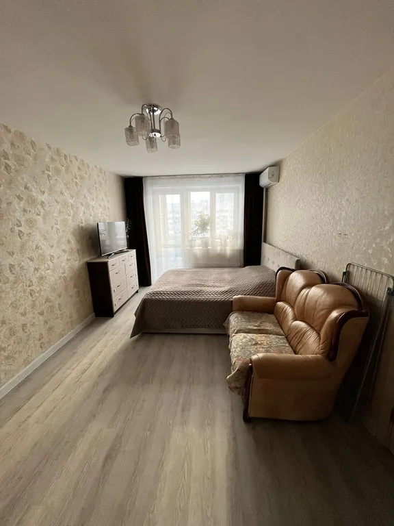 Однокомнатная квартира с видом на город