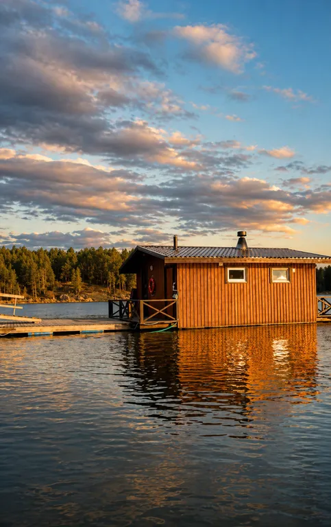 Дом Ladoga Linnavuori Lodge