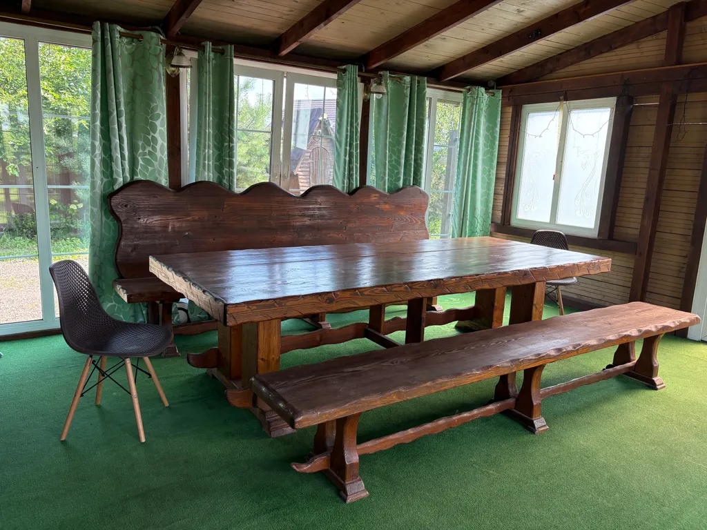 Загородный дом с бассейном и парной на дровах