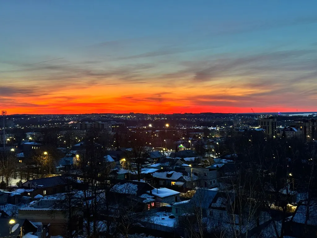 Комфортная квартира с видом на город