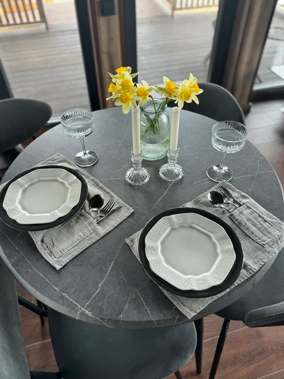 Уютный дом с купелью Фурако прекрасным видом на Онежское озеро и город