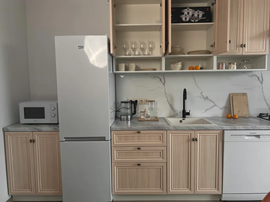 Апартамент Завидово на берегу реки с песчаным пляжем