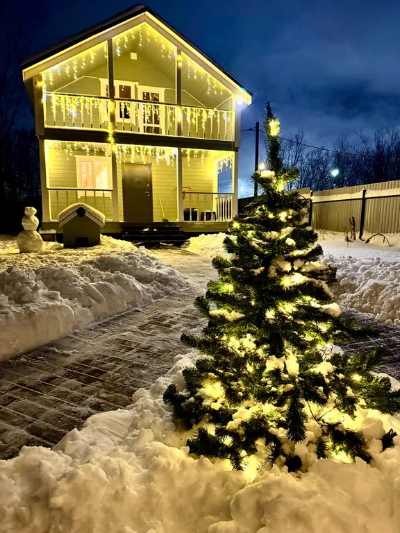 Коттедж у Хибин