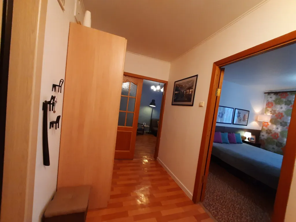 Большая квартира c красивым видом на город