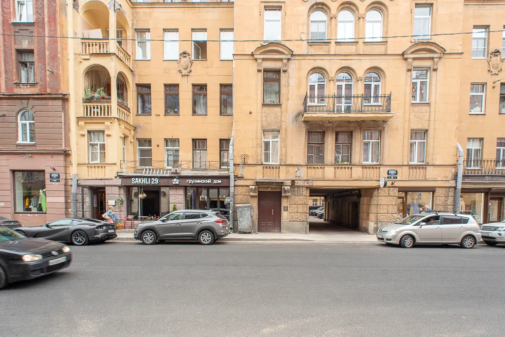 Квартира Квартира Стильная студия с балконом — Санкт-Петербург