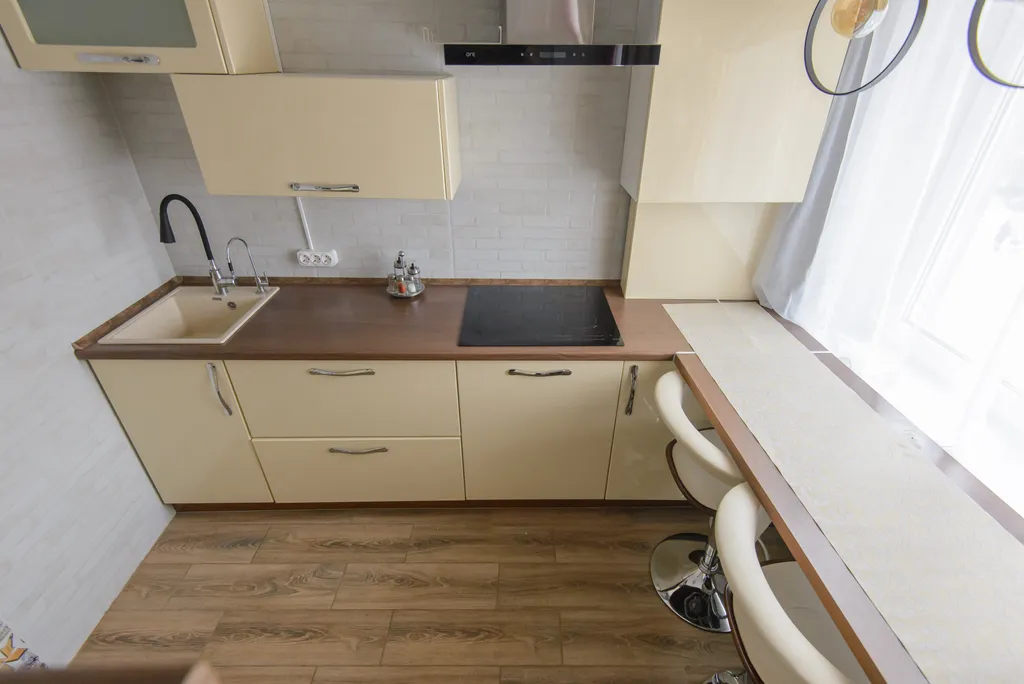 Комфортабельная и стильная трехкомнатная квартира